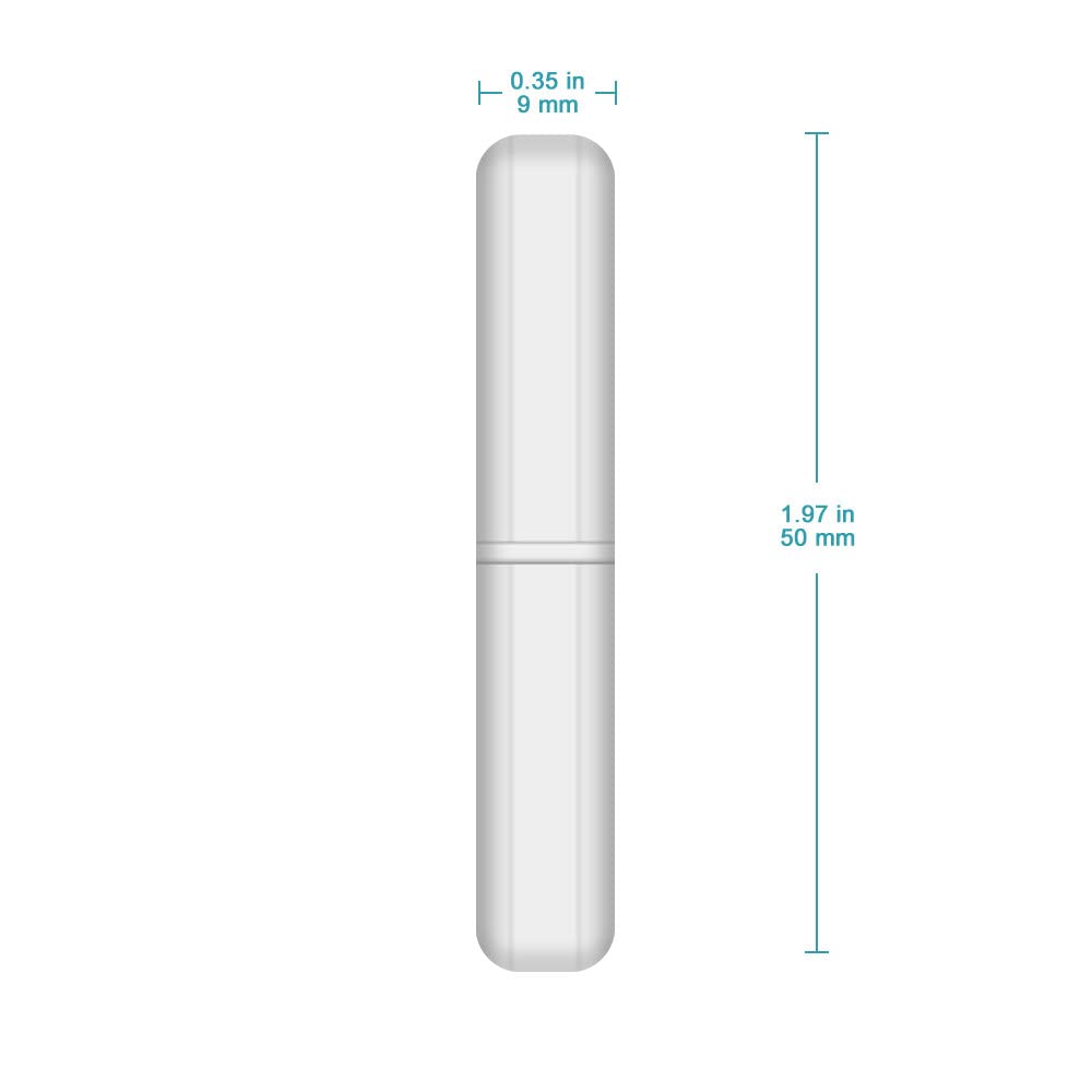 stonylab Magnetic Stir Bars, 30 mm PTFE-Coated Mixing Bars for Laboratory Stir Plate, 5-Pack