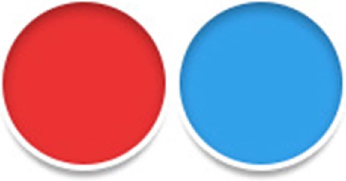 100 Pieces Learning Counters Two Color Counters for Math Practice Bingo Chips Math Counters for Kids for Game Classroom