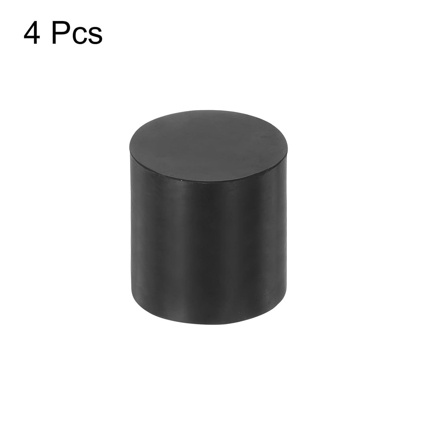 uxcell 4Pcs 20 x 10mm M6 Female Thread Rubber Mounts, Vibration Isolator, Replaces Anti Vibration Pads Flat Silent Block Base Block