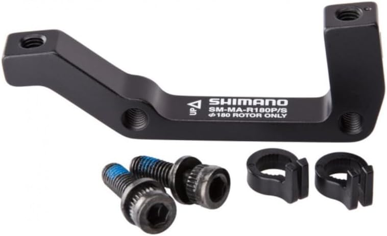 Shimano MA-F Disc Brake Mounting Bracket (Black, 203-mm Post/Post Front)