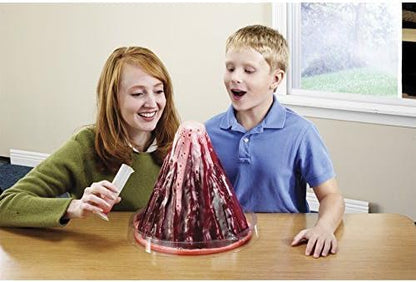 Learning Resources Erupting Cross-Section Volcano Model - Educational Science Projects Kits for Kids, STEM, Chemistry for Students, Classroom and Teacher Must Haves, Back to School Experiments