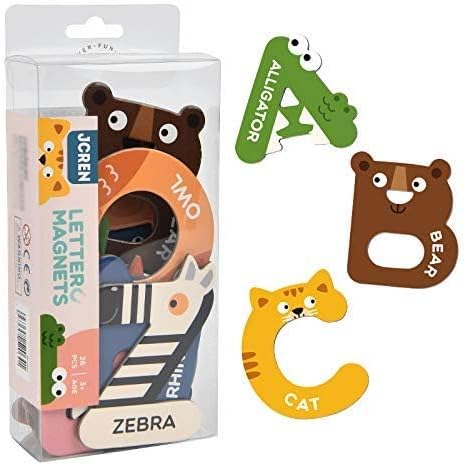 JCREN Jumbo Magnetic Numbers Fridge Magnets Colorful Fruit Shape Number Math Learning Toy Set Preschool Math Counting Refrigerator Magnet Toys for 3 4 5 Year Old Toddler Kids Boy Girl Gift