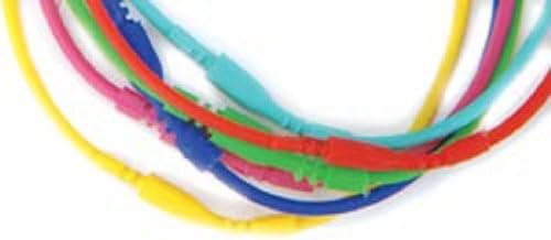 Stretch Magic Silkies Necklaces 2mm 6/Pkg-Primary (Packaging may vary)