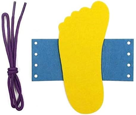 Childrens Lacing Skills Learn-to-Tie - Shoe Preschool Tie-Up Shoe Threading.