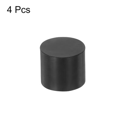 uxcell 4Pcs 20 x 10mm M6 Female Thread Rubber Mounts, Vibration Isolator, Replaces Anti Vibration Pads Flat Silent Block Base Block