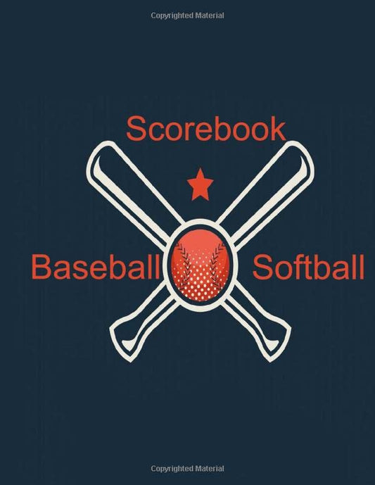 2020 Official Baseball Softball Score Book: 120 Scorecard Sheets For Baseball Softball Games 8.5"x11" Score Record Book Funny & Perfect Gift Coach & Players Scorekeeping Sheets, lineup cards,