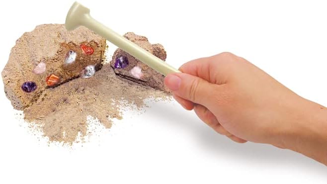 4M: KidzLabs - Crystal Science Kit - Grow 3 Unique Shaped Crystals, DIY STEM Craft, Mix Compounds & Observe Growth, Geology-Chemistry-Science, Kid 10+