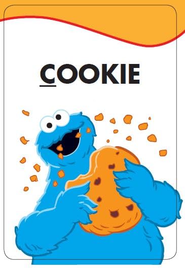 Sesame Street Educational Flashcards-Abc's Alphabet with Elmo