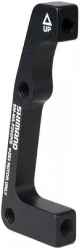 Shimano MA-F Disc Brake Mounting Bracket (Black, 203-mm Post/Post Front)