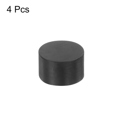 uxcell 4Pcs 20 x 10mm M6 Female Thread Rubber Mounts, Vibration Isolator, Replaces Anti Vibration Pads Flat Silent Block Base Block