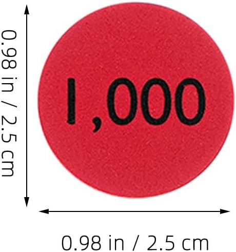 COHEALI 480 Pcs Place Value Disks, Colorful Educational Math Counters for Kids, Counting and Sorting Math Manipulatives for Early Learners, Elementary Classroom and Homeschool