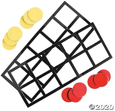 Fun Express Jumbo Magnetic Ten Frame (22 pieces) Math Classroom Supplies