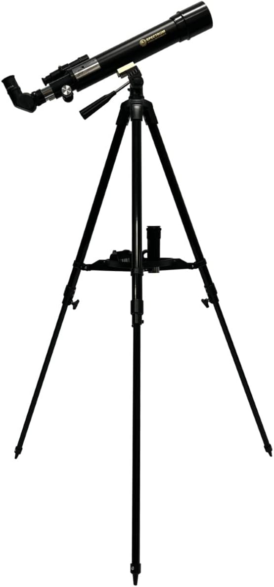 SpectrumOI Telescope for Kids, Telescope for Adults Astronomy Gifts for Kids 8-12 - Premium Refractor 70mm Aperture with Carry Bag and Phone Holder