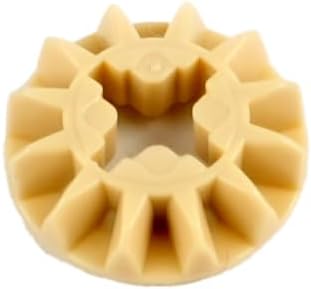 5Sets Differential Gear Set for Building Blocks Yellow and Gray Compatible with Standard Building Blocks Technical Modification Parts 65414 69761 69762 6589