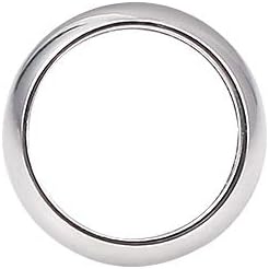 BEADIA Stainless Steel Spacer Beads 3x2.5mm Round Loose Charm Caps Beads for DIY Jewelry Making 100pcs with 1mm Hole
