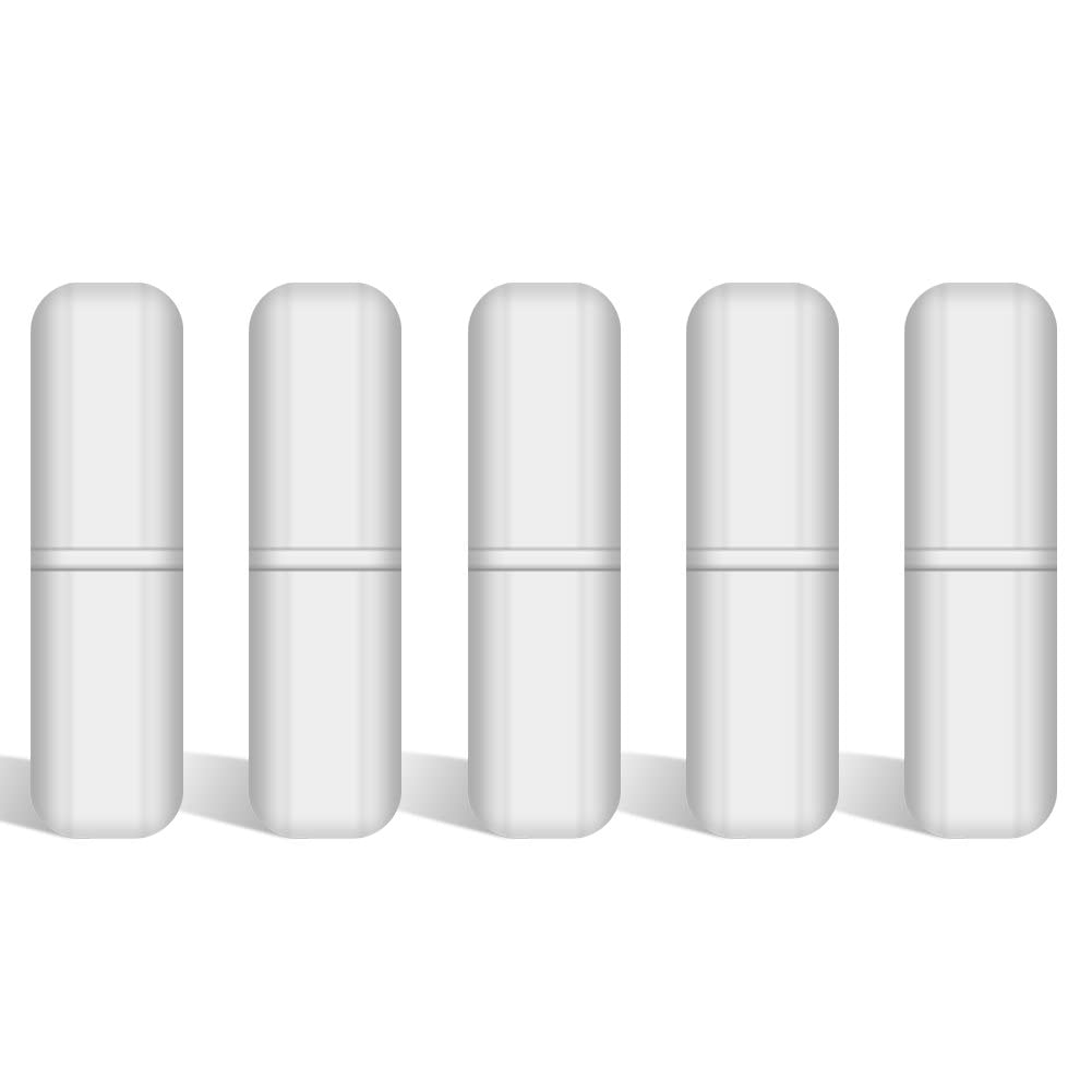 stonylab Magnetic Stir Bars, 30 mm PTFE-Coated Mixing Bars for Laboratory Stir Plate, 5-Pack