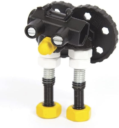 The OFFBITS Offbits Animal Kit - Pingubit, Penguin Model Size Kit with Super Tool + Online Community Unlocking Code, Black, Yellow, Grey, Small (Black Penguin)