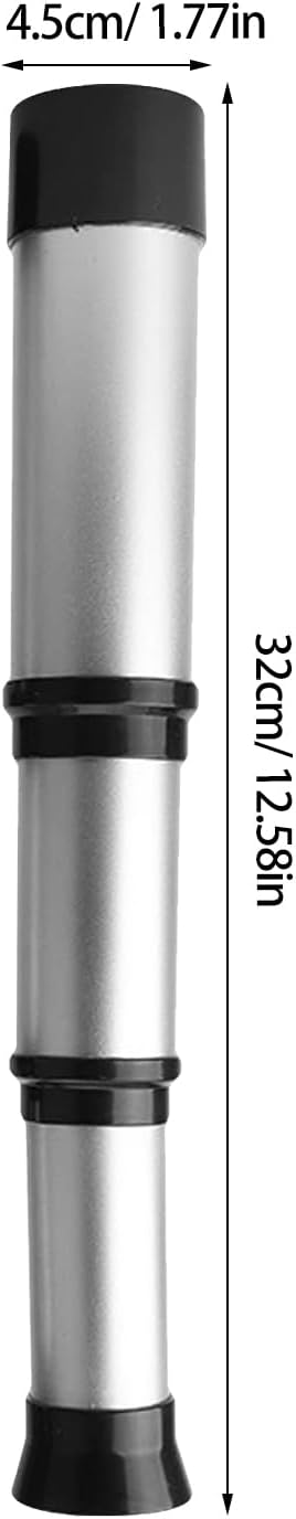 Healifty 2-Pack Retractable Monocular Telescopes for Kids Science Experiment Portable Toy Spyglass for Outdoor Exploration Hiking and Travel 12.59In