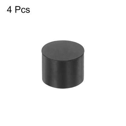 uxcell 4Pcs 20 x 10mm M6 Female Thread Rubber Mounts, Vibration Isolator, Replaces Anti Vibration Pads Flat Silent Block Base Block