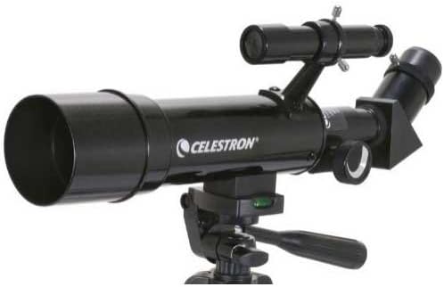 Celestron Travel Scope 70 Portable Refractor Telescope – 70mm Aperture, Fully-Coated Glass Optics – Includes Tripod, Backpack & Software – Ideal for Beginners & Travel