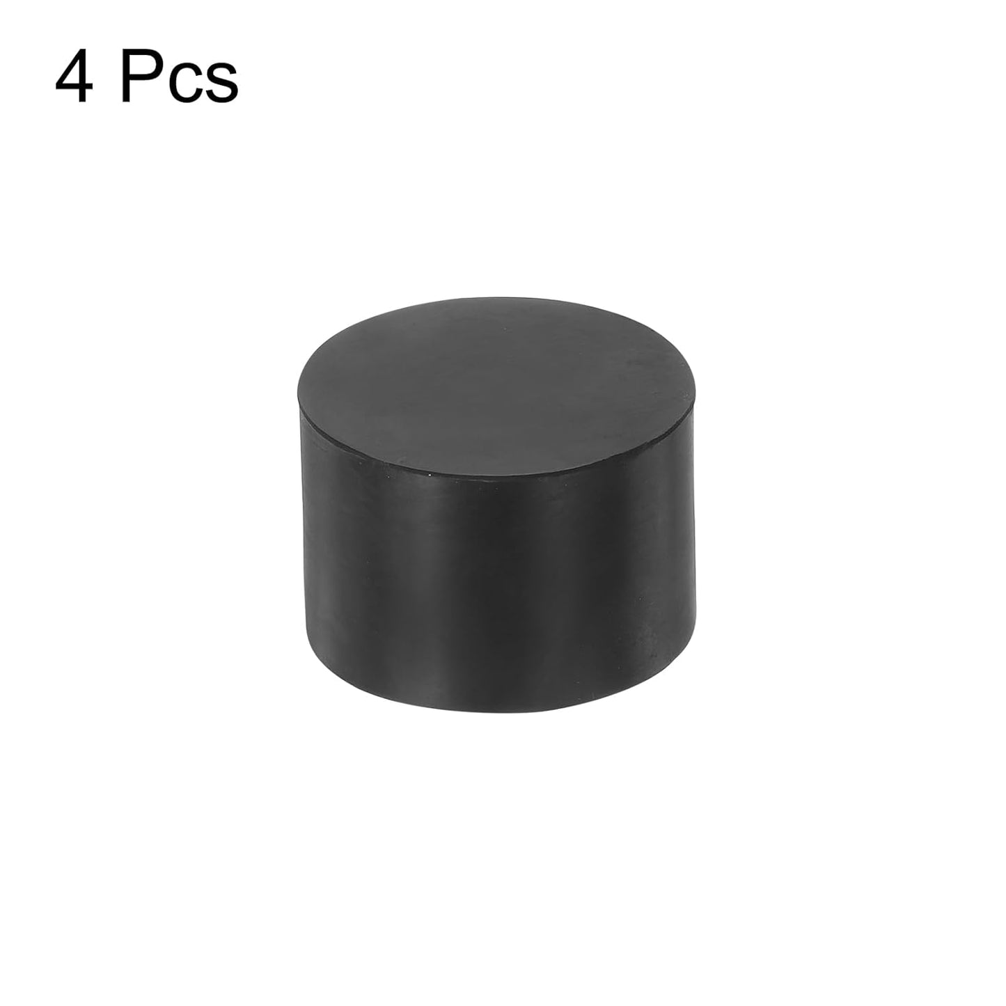 uxcell 4Pcs 20 x 10mm M6 Female Thread Rubber Mounts, Vibration Isolator, Replaces Anti Vibration Pads Flat Silent Block Base Block