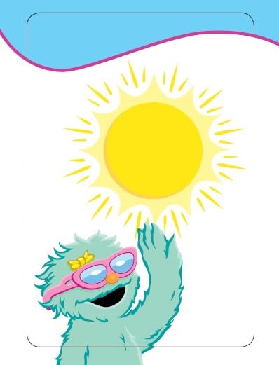 Sesame Street Educational Flashcards-Beginning Words with Zoe