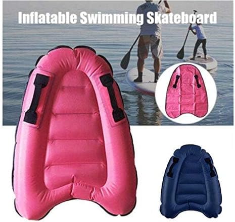 Inflatable Boogy Boards for Beach Travel Toys, 30” Cavas Slip Slide Water Park Body Surfing Board with Handles, Summer Fun Water Pool Game Toys for Kids 4,8,12 Ages