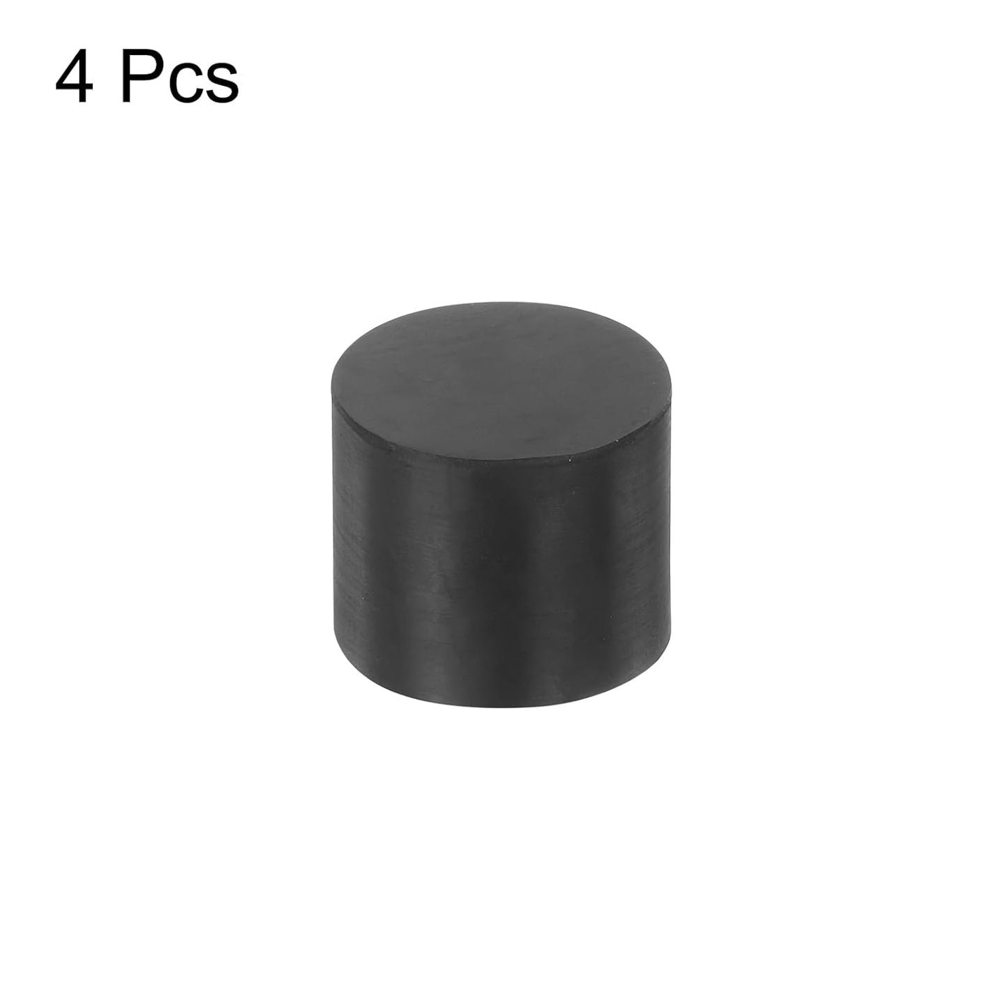 uxcell 4Pcs 20 x 10mm M6 Female Thread Rubber Mounts, Vibration Isolator, Replaces Anti Vibration Pads Flat Silent Block Base Block