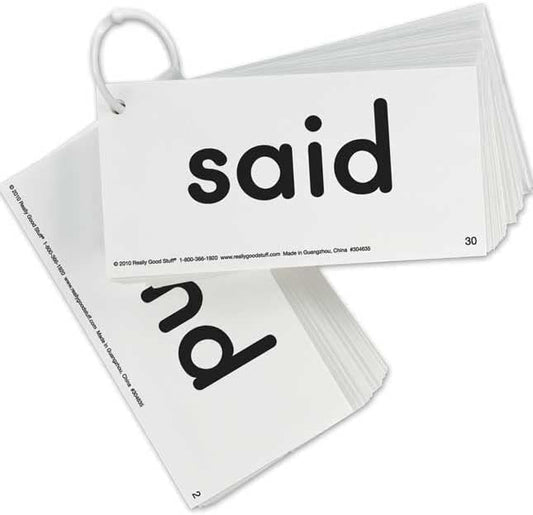 Really Good Stuff EZread Dolch Pre-Primer Sight Word Flash Cards