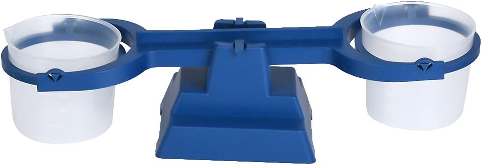 ASHATA Bucket Balance Kit Science Experiments Balance Math Tool 200g/1g (Simple Balance)
