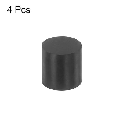 uxcell 4Pcs 20 x 10mm M6 Female Thread Rubber Mounts, Vibration Isolator, Replaces Anti Vibration Pads Flat Silent Block Base Block