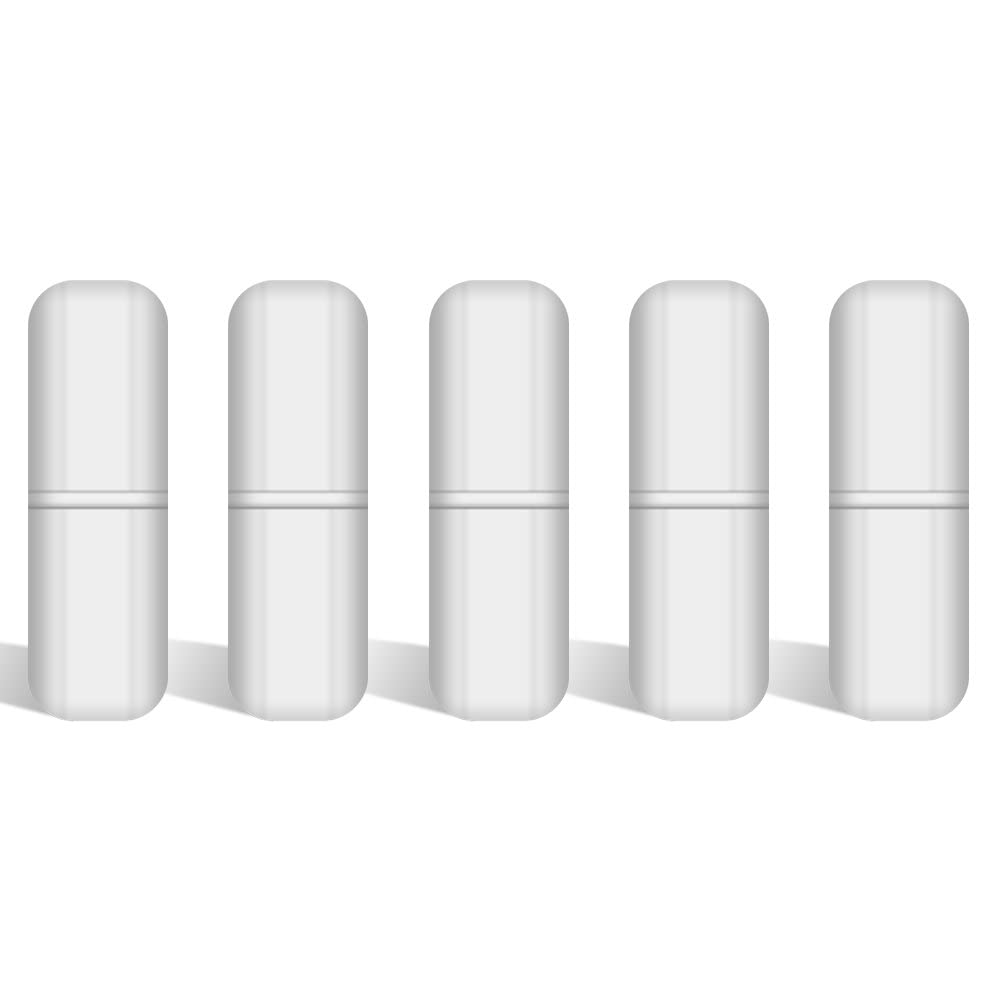 stonylab Magnetic Stir Bars, 30 mm PTFE-Coated Mixing Bars for Laboratory Stir Plate, 5-Pack