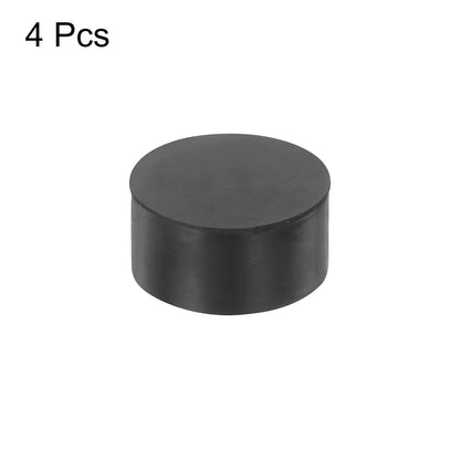 uxcell 4Pcs 20 x 10mm M6 Female Thread Rubber Mounts, Vibration Isolator, Replaces Anti Vibration Pads Flat Silent Block Base Block