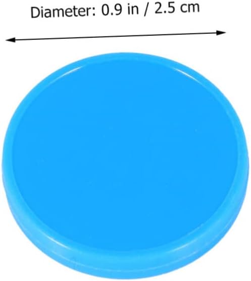 Abaodam Colorful Round Bingo Chips for Games and Learning Fun Counting Slices for Home and School Activities