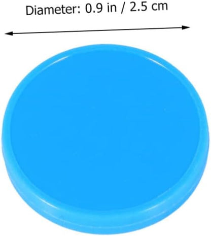 Abaodam Colorful Round Bingo Chips for Games and Learning Fun Counting Slices for Home and School Activities