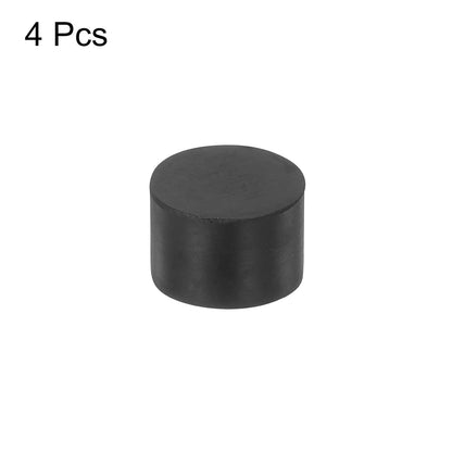 uxcell 4Pcs 20 x 10mm M6 Female Thread Rubber Mounts, Vibration Isolator, Replaces Anti Vibration Pads Flat Silent Block Base Block