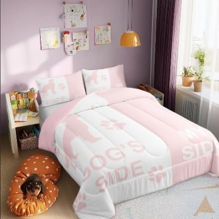 Castle Fairy Drum Kit Comforter Set,Musical Instruments Bedding Set for Kids Girls Women,Adults Rock Music Comforter,Neon Lighting Quilted Duvet Set Bedroom Collection Twin Size 2Pcs