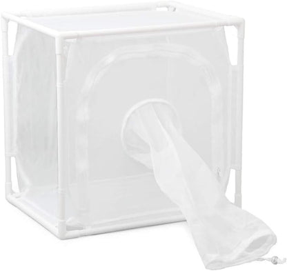 RESTCLOUD Monarch Butterfly Habitat Cage, Outdoor Insect Mesh Cage Terrarium 16" x 12" x 16"