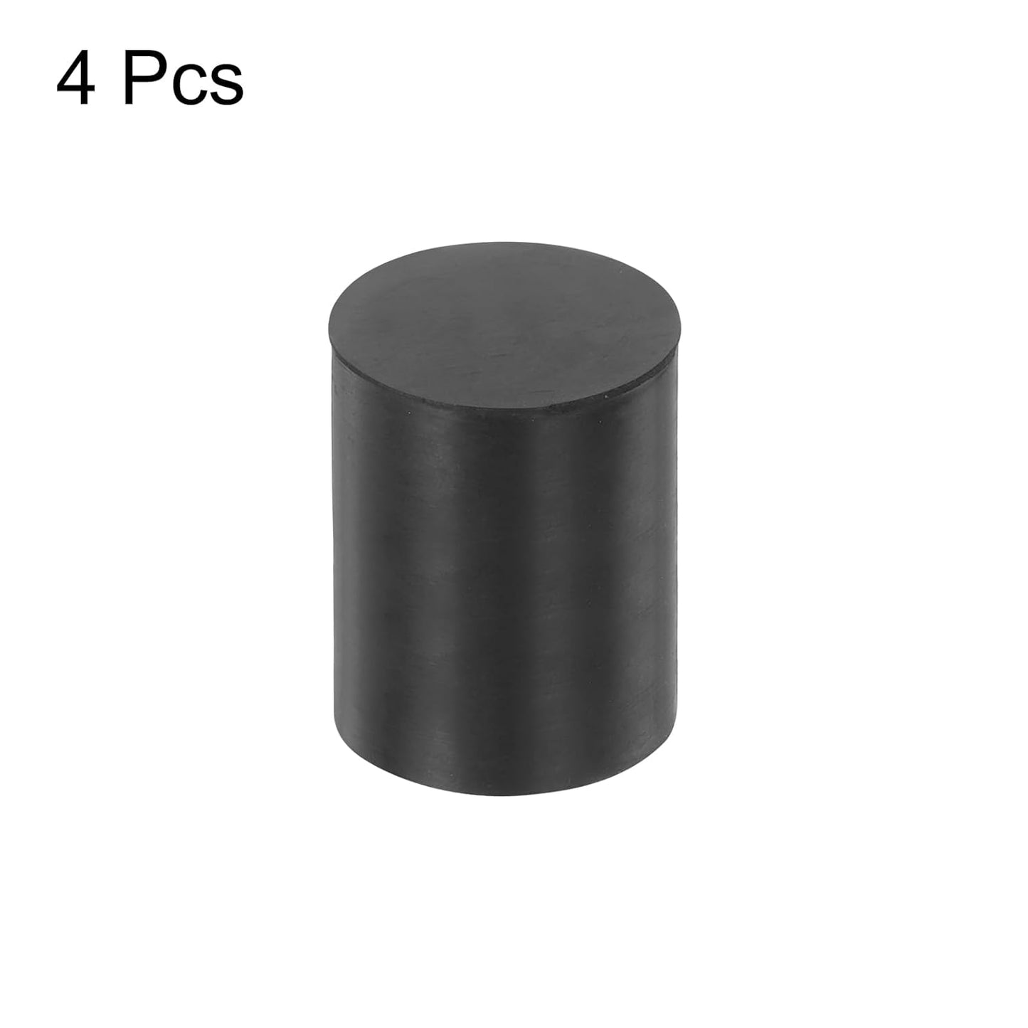 uxcell 4Pcs 20 x 10mm M6 Female Thread Rubber Mounts, Vibration Isolator, Replaces Anti Vibration Pads Flat Silent Block Base Block