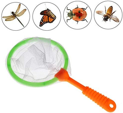 Shindel Durable Kids Bug Catcher Nets, 6PCS Insect Collecting Net Bath Toy Adventure Tool Early Learning Tool for Specimen Observation