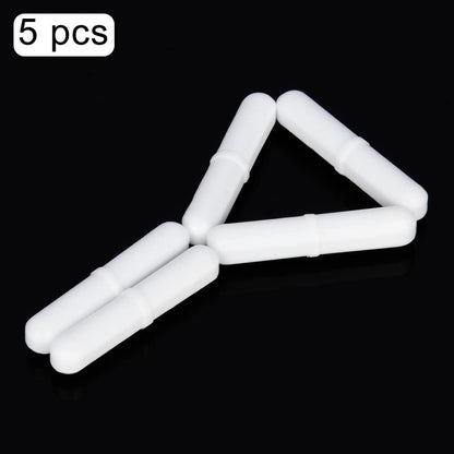 stonylab Magnetic Stir Bars, 30 mm PTFE-Coated Mixing Bars for Laboratory Stir Plate, 5-Pack