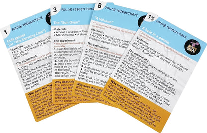 The - The Crazy Scientist Science Tricks Card Set, Forces and Energy, Science Experiment kit for Kids Both Boys and Girls 6 Years and Older, Instructions Inside – Amazing STEM Learning