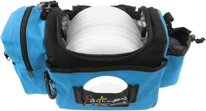 Fade Crunch Disc Golf Bag – Lightweight, Durable, and Insulated Shoulder Bag for All Skill Levels - Practice Bag - Lightweight Bag for night golf