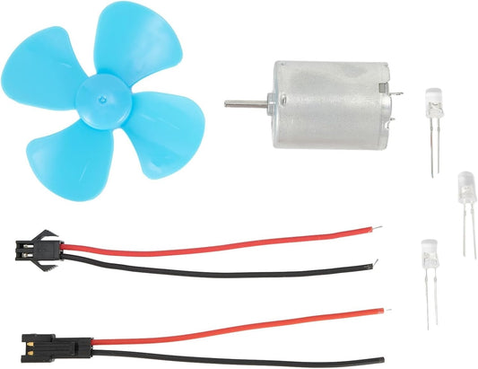 Portable Dynamo Generator Kit, Wind Turbine, DC 0-20V Power Voltage Electrical Components Wind Turbine Generator for DIY Teaching Model