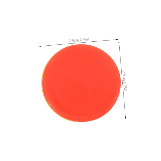 100pcs Round Counting Chips Discs for Math Games Teaching Counting Sorting Pattern Recognition Round Chip Markers for Kindergarten Learning Activities