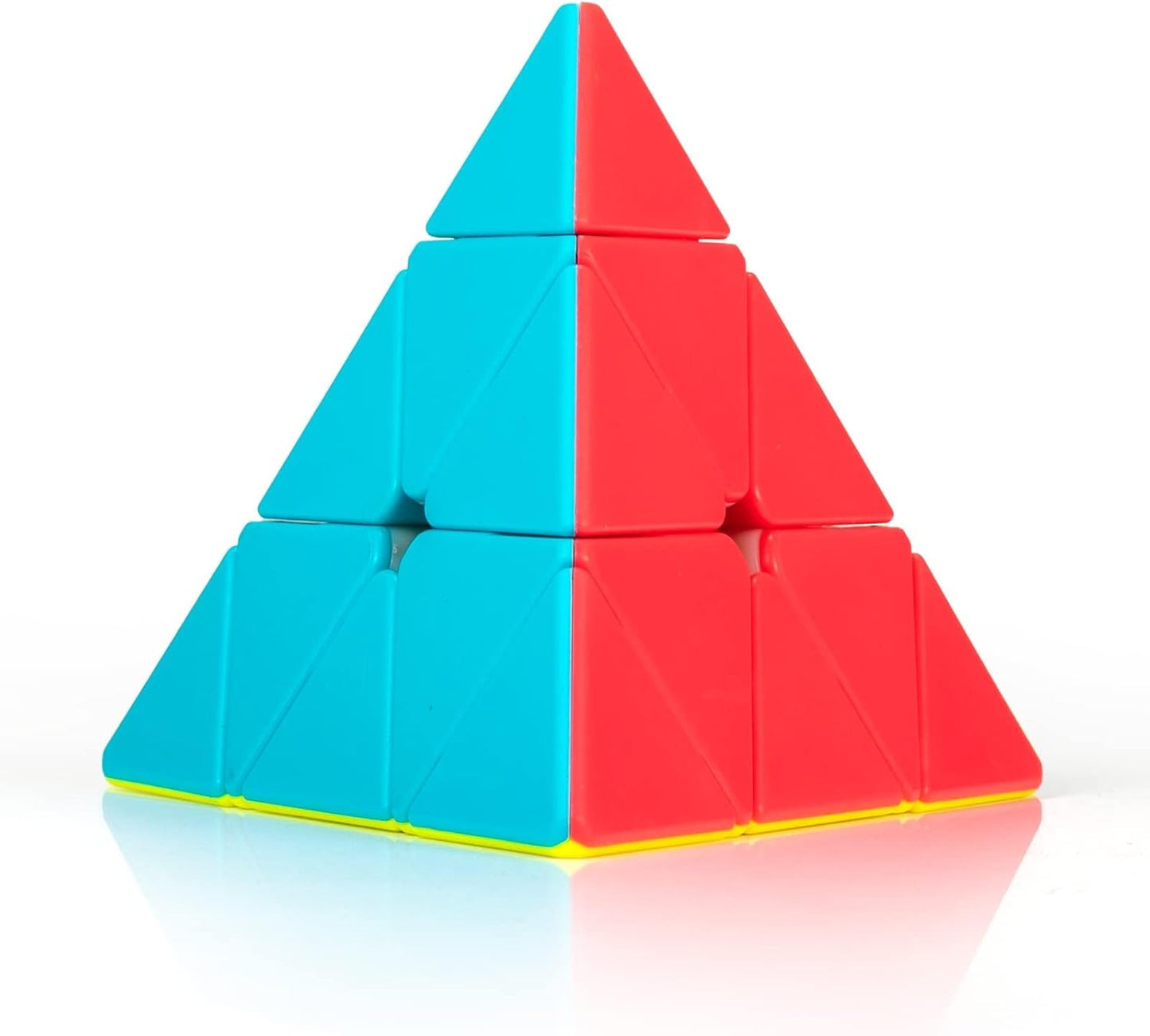 3x3 Speed Cube Stickerless with Stand & Tutorial: Problem-Solving Brain Teaser, Easy Turning Sensory Puzzle Toy Easter Gift Basket Stuffers for Boys 6-12, STEM Educational