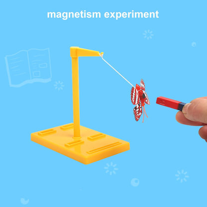 EXBEPE Magnet Kit Physics Science Electromagnet Experiment Set for Education Science Experiment Tools Teacher Classroom Supply