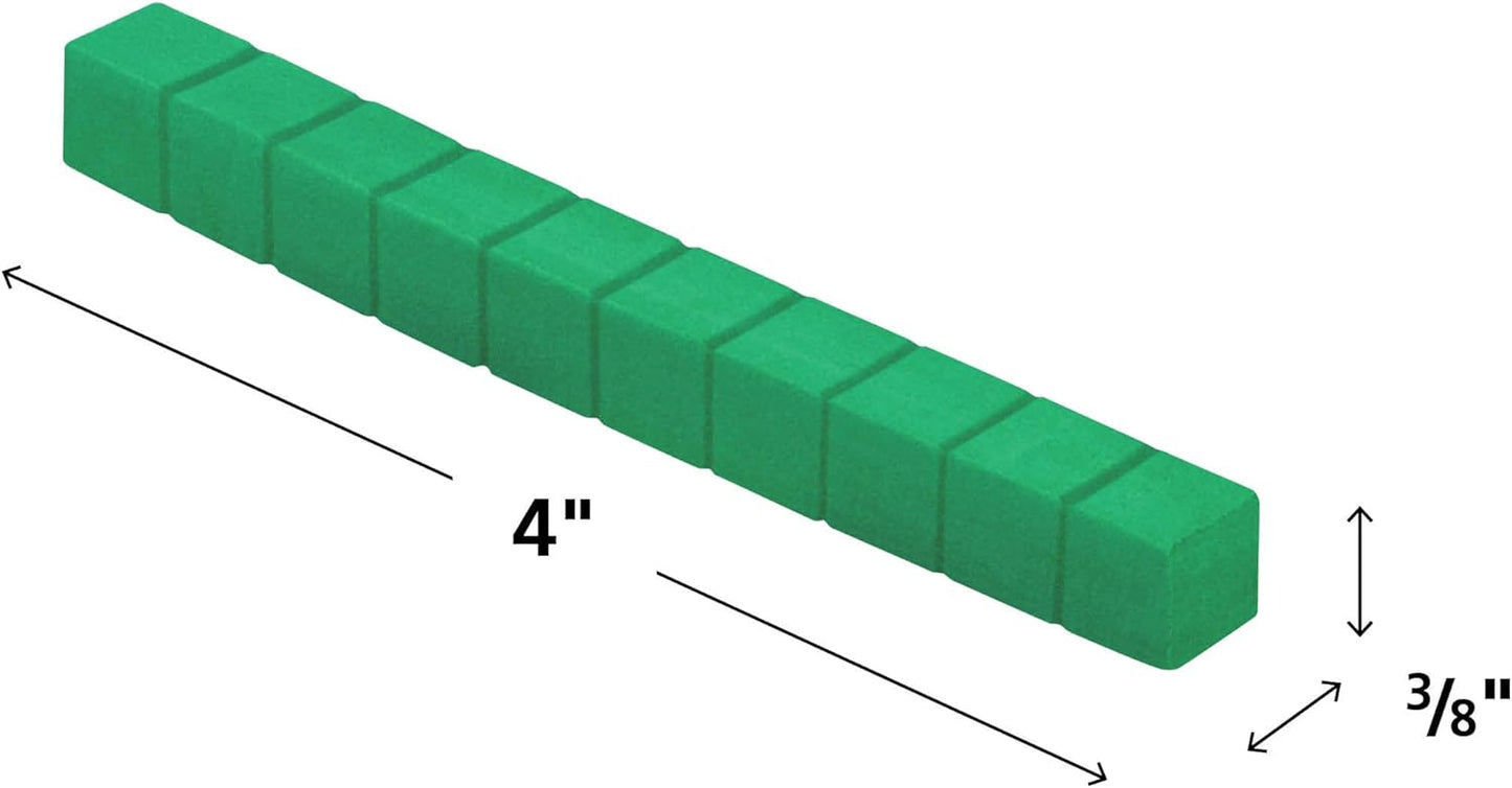 Teacher Created Resources Foam Base Ten, Tens Rods (20712)