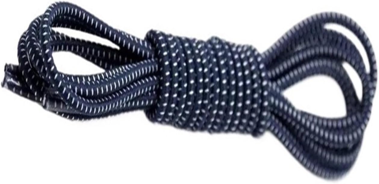 Elastic Shoelaces Round Locking No Tie Shoe Laces Kids Adult Lazy Rubber Sneakers Shoelace