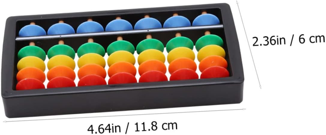 BESPORTBLE 3pcs Boys and Girls Abacus Educational Math Learning Tool for Boy Girl Counting Skills Cognitive Development and Memory Material for Early Arithmetic